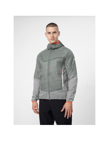 Kurtka trekkingowa z wypełnieniem primaloft® black insulation eco męska 4f 4fss23tdjam101-24s