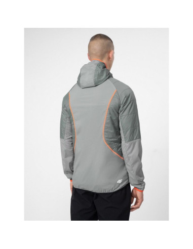 Kurtka trekkingowa z wypełnieniem primaloft® black insulation eco męska 4f 4fss23tdjam101-24s