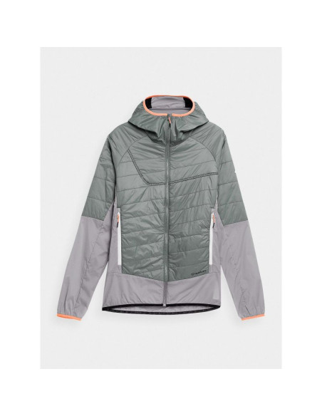 Kurtka trekkingowa z wypełnieniem primaloft® black insulation eco męska 4f 4fss23tdjam101-24s