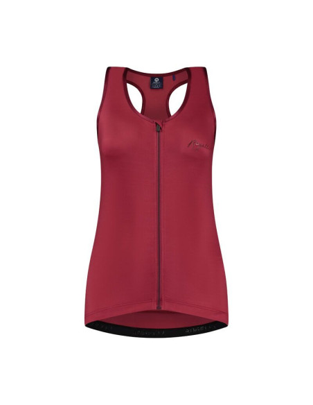 Rogelli top damski abbey ii wiśniowy s