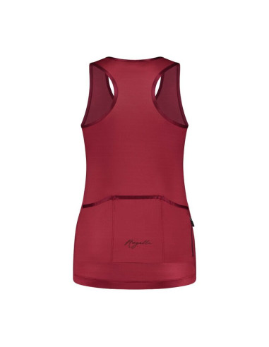 Rogelli top damski abbey ii wiśniowy s