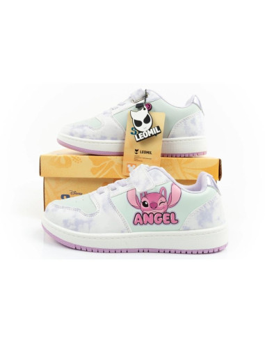 Leomil stitch buty sportowe dziecięce sneakersy lekkie modne na rzep