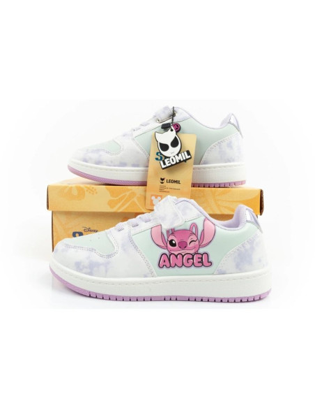 Leomil stitch buty sportowe dziecięce sneakersy lekkie modne na rzep