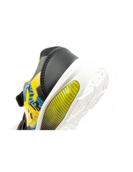 Leomil pokemon buty sportowe dziecięce sneakersy lekkie na rzep czarne żółte