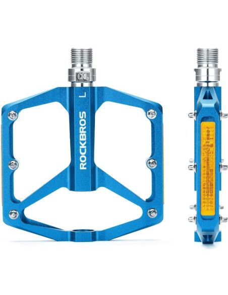 Rockbros pedały rowerowe 37210003002 niebieskie