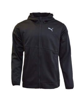 Bluza z kapturem treningowa męska dres puma train all day fz - 522339-01