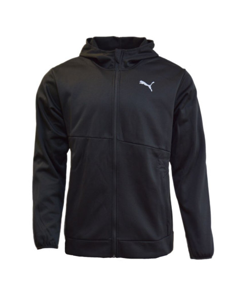 Bluza z kapturem treningowa męska dres puma train all day fz - 522339-01