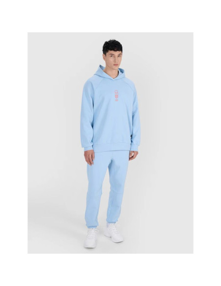 Bluza dresowa nierozpinana z kapturem męska 4f 4frss25tswsm2111-34s