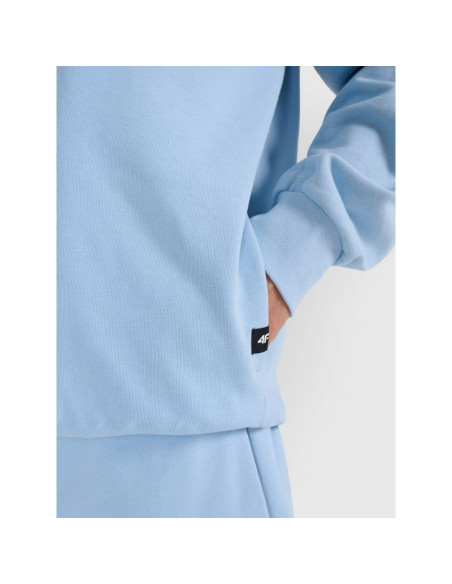 Bluza dresowa nierozpinana z kapturem męska 4f 4frss25tswsm2111-34s