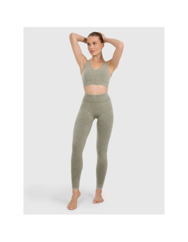 Legginsy do jogi i pilatesu bezszwowe damskie 4f 4fwaw25tftif407-41a