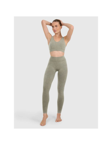 Legginsy do jogi i pilatesu bezszwowe damskie 4f 4fwaw25tftif407-41a