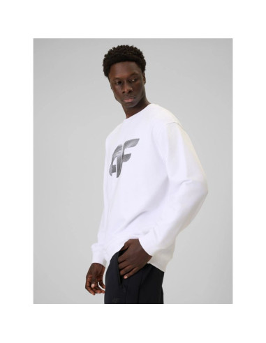 Bluza dresowa nierozpinana bez kaptura męska 4f 4fraw25tswsm2493-10s