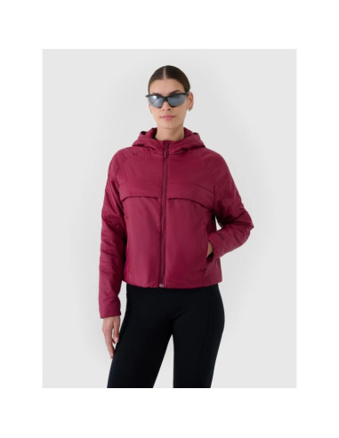 Kurtka puchowa z wypełnieniem syntetycznym damska 4f 4fraw24tjacf261-60s