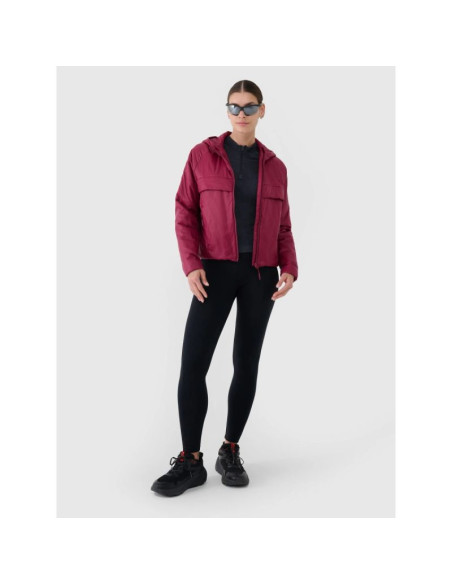 Kurtka puchowa z wypełnieniem syntetycznym damska 4f 4fraw24tjacf261-60s