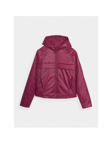 Kurtka puchowa z wypełnieniem syntetycznym damska 4f 4fraw24tjacf261-60s