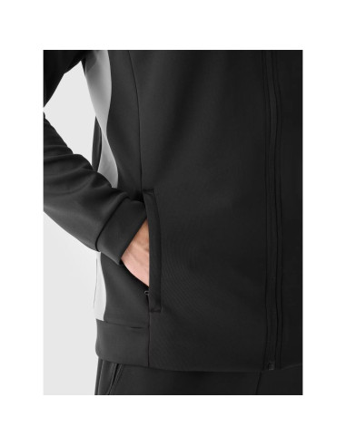Bluza treningowa rozpinana z kapturem męska 4f 4fwaw24tfswm405-20s
