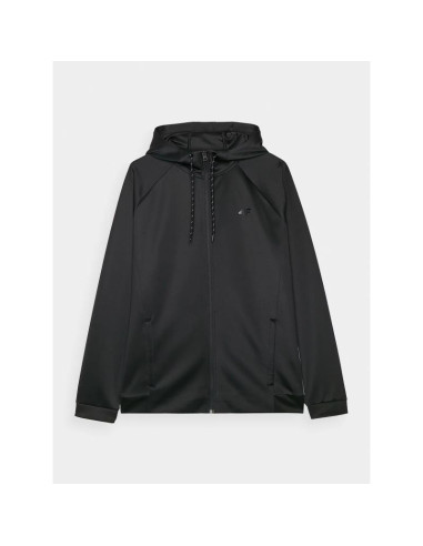 Bluza treningowa rozpinana z kapturem męska 4f 4fwaw24tfswm405-20s