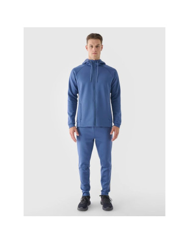 Bluza treningowa rozpinana z kapturem męska 4f 4fwaw24tfswm405-32s