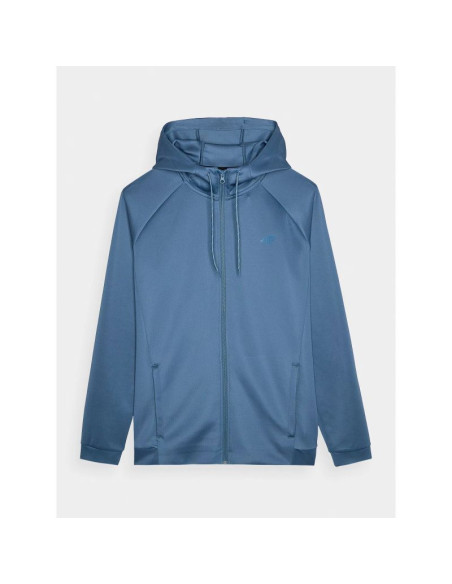 Bluza treningowa rozpinana z kapturem męska 4f 4fwaw24tfswm405-32s