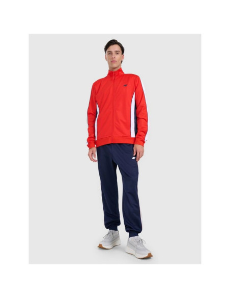 Bluza dresowa rozpinana bez kaptura męska 4f 4fraw25tswsm2459-62s