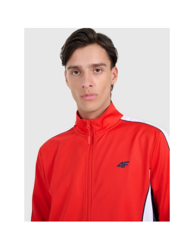 Bluza dresowa rozpinana bez kaptura męska 4f 4fraw25tswsm2459-62s