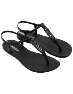 Sandały japonki damskie ipanema sandal class modne czarne wygodne 2