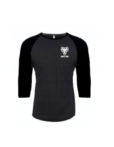 Wtb koszulka raglan długi rękaw szaro czarna s