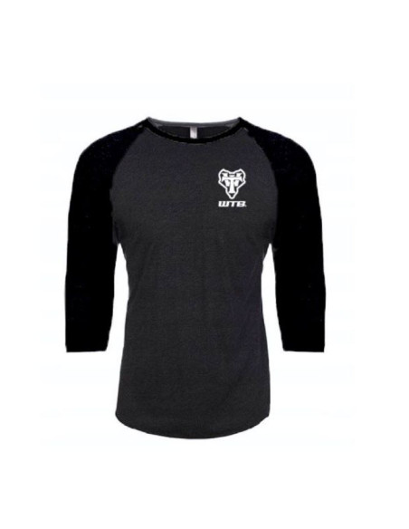Wtb koszulka raglan długi rękaw szaro czarna s