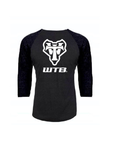 Wtb koszulka raglan długi rękaw szaro czarna s