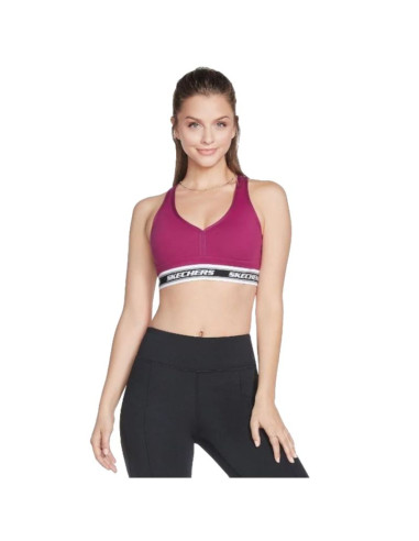 Skechers go walk jacquard bra w3br90-mag fioletowe s