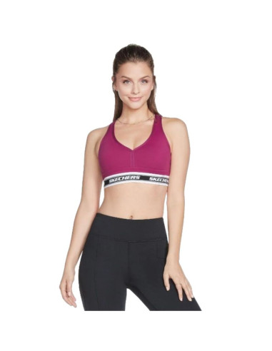 Skechers go walk jacquard bra w3br90-mag fioletowe s