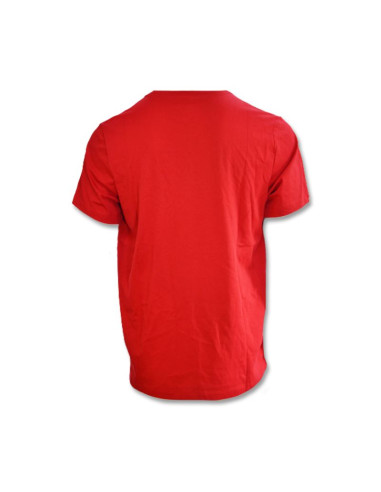 Sportowa koszulka air jordan jumpman embroidery t-shirt czerwona - dc7485-687