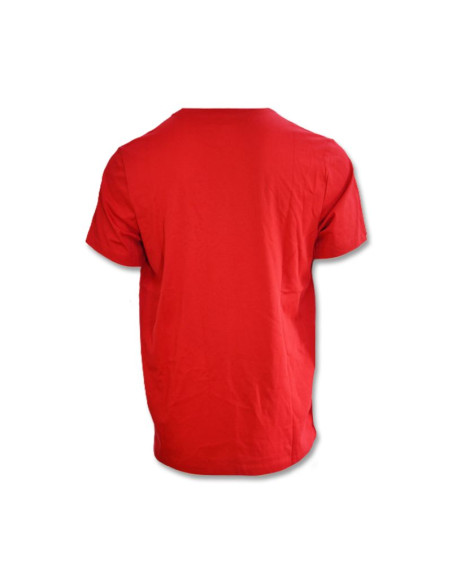 Sportowa koszulka air jordan jumpman embroidery t-shirt czerwona - dc7485-687