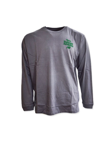 Bluza sportowa męska new balance athletics 70s run long sleeve graphic t-shirt - mt23560-phm