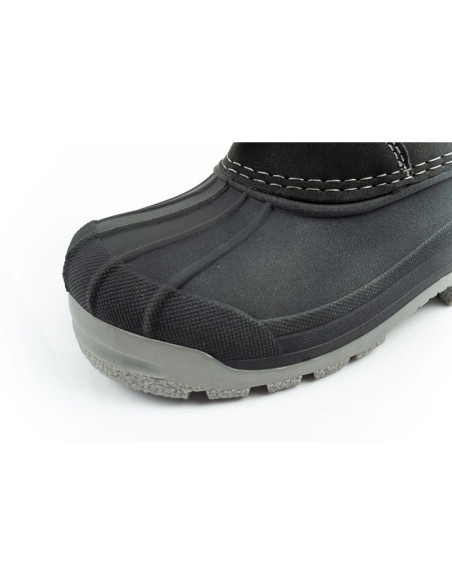 Lee cooper buty zimowe śniegowce dziecięce ocieplane dla chłopca czarne