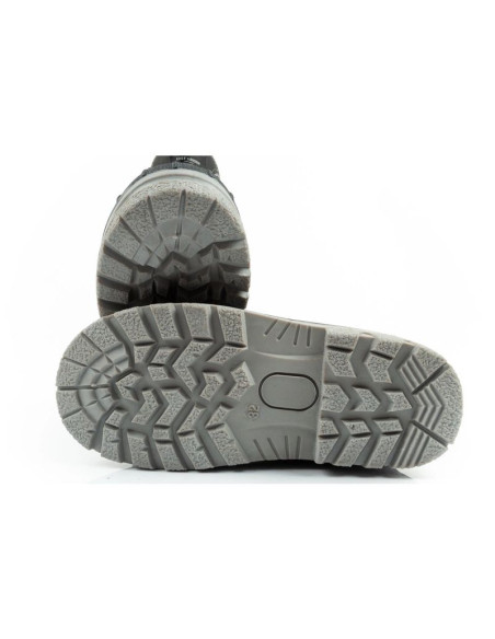 Lee cooper buty zimowe śniegowce dziecięce ocieplane dla chłopca czarne