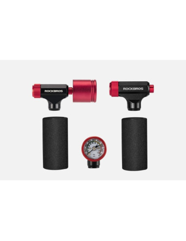 Rockbros mini pompka co2 z manometrem 42320016001