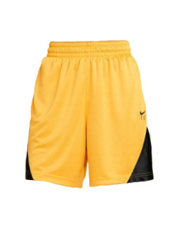 Damskie spodenki koszykarskie nike dr-fit fly short isofly yellow ochre/black - dh7363-752