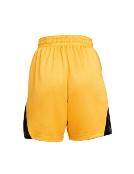 Damskie spodenki koszykarskie nike dr-fit fly short isofly yellow ochre/black - dh7363-752