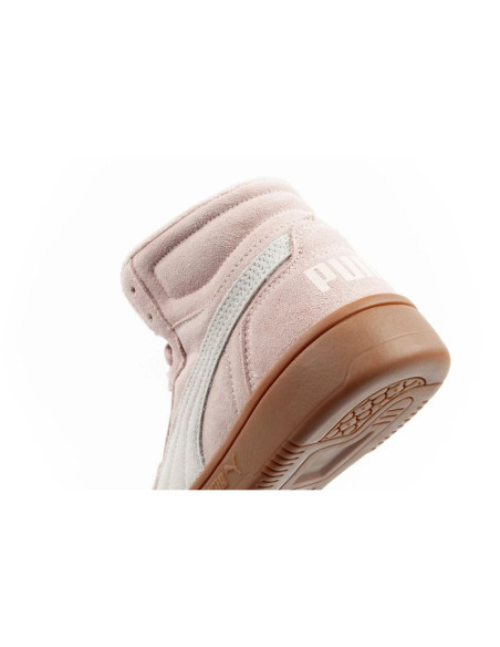 Puma buty damskie sportowe reb-l mid pudrowy róż za kostkę na zimę