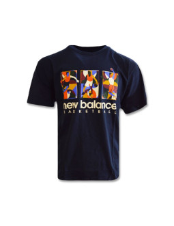 Koszulka new balance hoops classics t-shirt - mt23587 ecl