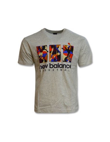 New balance hoops classics t-shirt - mt23587 sah