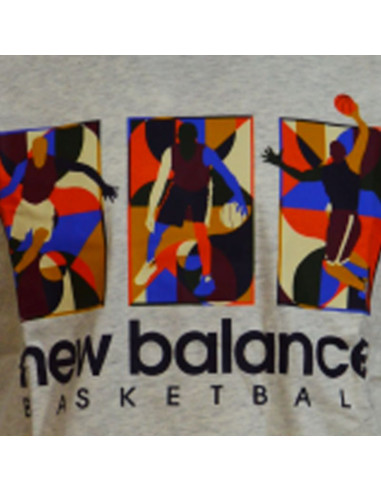 New balance hoops classics t-shirt - mt23587 sah