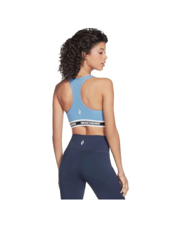 Skechers go walk jacquard bra w3br90-blgy niebieskie s 2