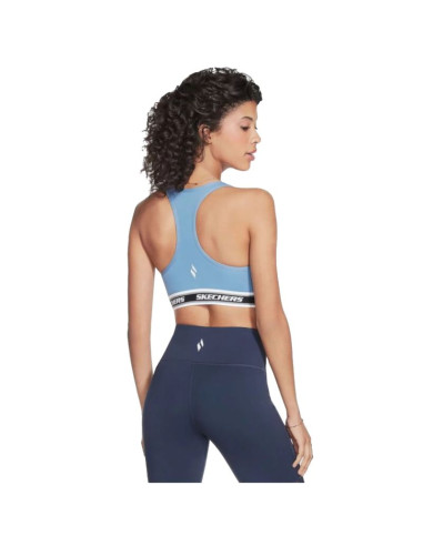 Skechers go walk jacquard bra w3br90-blgy niebieskie s