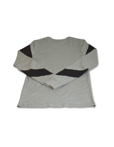 Koszulka męska nike air longsleeve t-shirt gray - aa6297-063