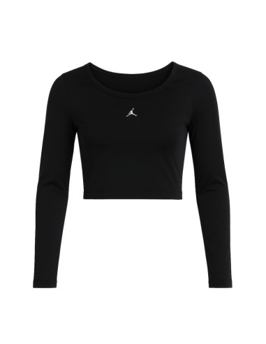 Damska koszulka sportowa top z długim rękawem air jordan core - dq4465-010