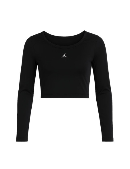 Damska koszulka sportowa top z długim rękawem air jordan core - dq4465-010