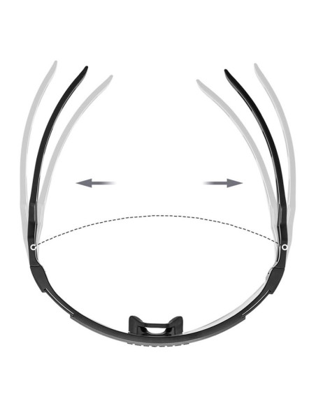 Okulary rowerowe rockbros fotochromowe, z ochroną uv i wkładką korekcyjną - zielone