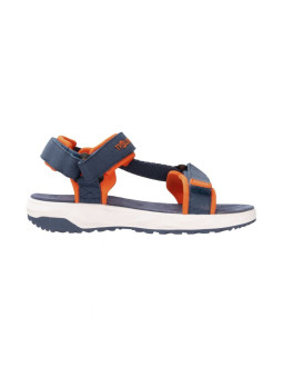 Sandały sportowe dziecięce dla chłopca/dziewczynki trollkids kids lysefjord sandal mystic blue/orange (666-142) 2